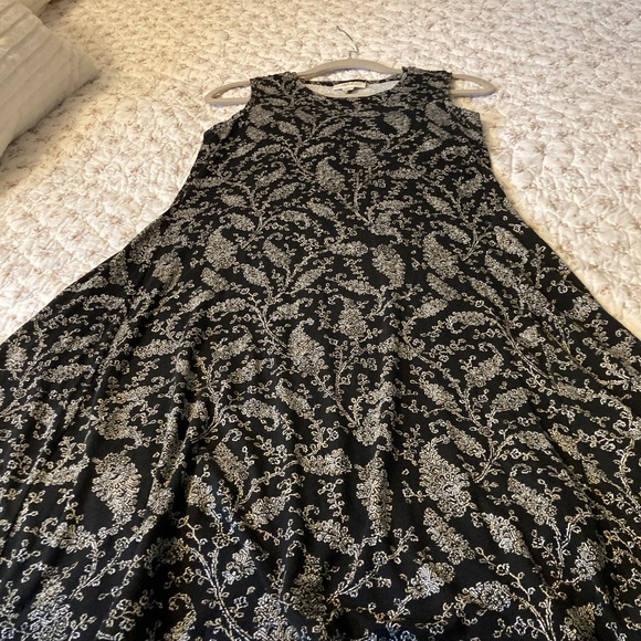Style & Co. Swing Dress Size S Black & Cream - Picture 4 of 7